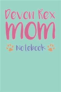Devon Rex Mom Composition Notebook of Cat Mom Journal