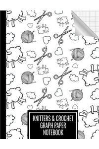 Knitters And Crochet Graph Paper Notebook