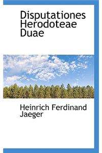 Disputationes Herodoteae Duae