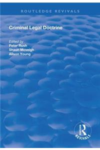 Criminal Legal Doctrine