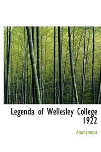 Legenda of Wellesley College 1922