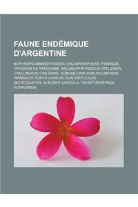 Faune Endemique D'Argentine