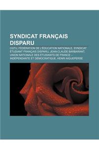 Syndicat Francais Disparu