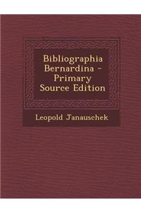 Bibliographia Bernardina
