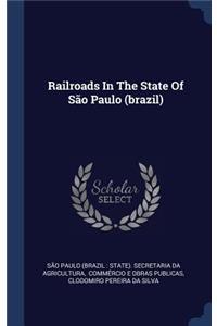 Railroads In The State Of São Paulo (brazil)