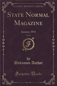 State Normal Magazine, Vol. 15