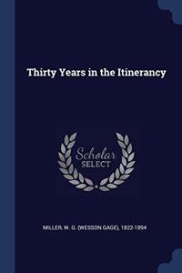 THIRTY YEARS IN THE ITINERANCY