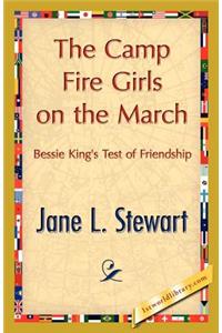 Camp Fire Girls on the March