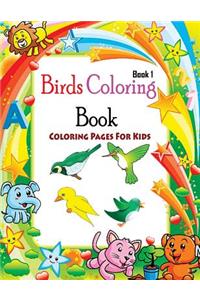 Coloring Pages For Kids Birds Coloring Book 1