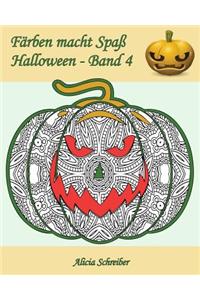 Färben macht Spaß - Halloween - Band 4