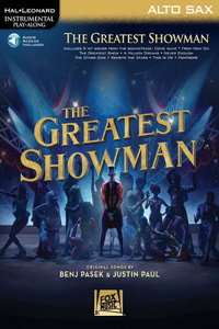 Greatest Showman Instrumental Play-Along - Alto Sax Book/Online Audio