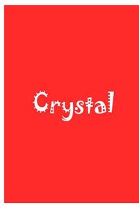 Crystal - Personalized Notebook