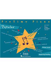 Pretime Piano Popular - Primer Level