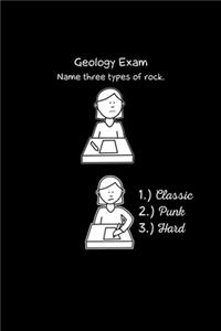 Geology exam