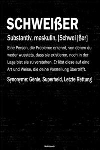 Schweißer Notizbuch