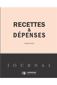 Journal Recettes - Dépenses