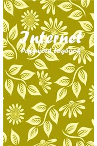 Internet Password Logbook