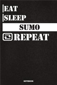 Eat Sleep Sumo Notebook