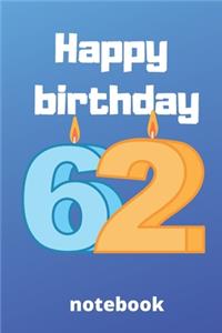 Happy birthday notebook