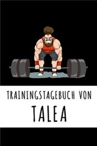 Trainingstagebuch von Talea