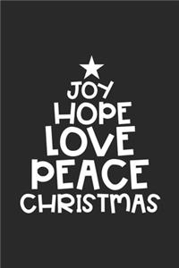 Joy Hope Love Peace Christmas