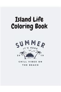 Island Life Coloring Book