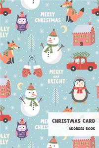 Christmas Card Address Book