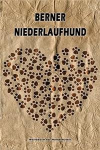 Berner Niederlaufhund Notizbuch für Hundehalter