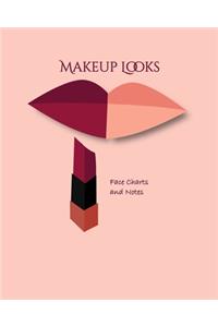 Makeup Looks Face Charts