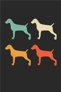 Weimaraner Notebook - Retro Weimaraner Journal - Vintage Weimaraner Diary