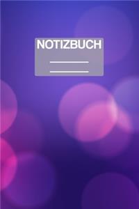 Notizbuch A5 Muster Lila Funkeln