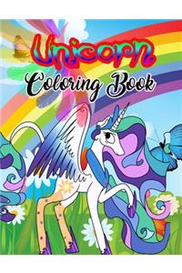 Unicorn Coloring Book