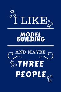 I Like Model Building And Maybe Three People