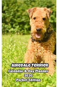 Airedale Terrier Calendar & Day Planner 2020 Pocket Edition