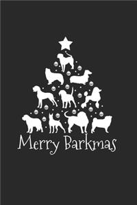 Christmas Doggo Barkmas Notebook