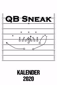 2020 Kalender QB Sneak