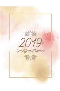 2019 One Year Planner