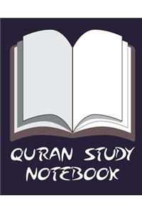 Quran Study Notebook