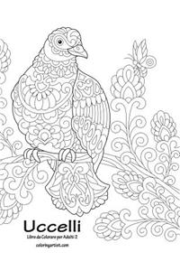 Uccelli Libro da Colorare per Adulti 2