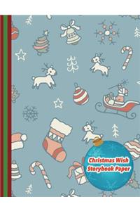 Christmas Wish Storybook Paper