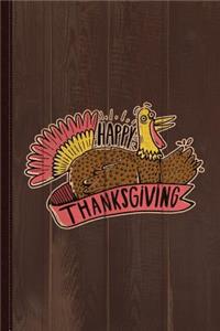 Happy Thanksgiving Journal Notebook