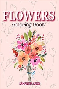 Flowers Coloring Book