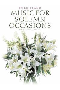 Music For Solemn Occasions