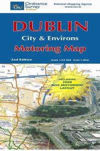 Dublin City and Environs Motoring Map