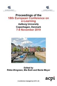 ECEL19 - Proceedings of the 18th European Conference on e-Learning