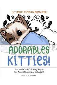 Cats and Kittens Coloring Book