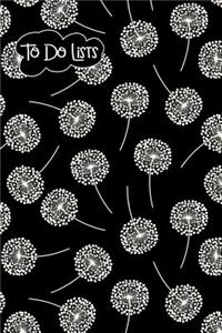 To-Do List Notebook Dandelions Pattern 6