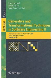 Generative and Transformational Techniques in Software Engineering II