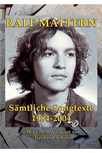 Sämtliche Songtexte 1984-2004