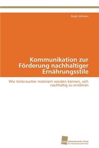 Kommunikation zur Förderung nachhaltiger Ernährungsstile